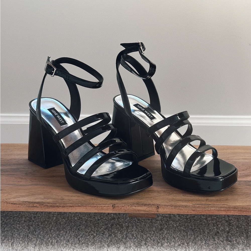 Nine West Teriss Strappy Platform Sandals